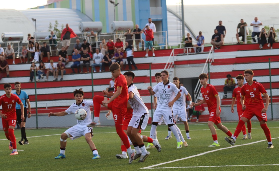 Shqipëria U 14 me fitore bindëse ndaj moshatarëve të Maqedonisë